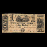 Canada, Union Bank, 1 dollar <br /> August 1, 1838