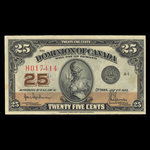 Canada, Dominion of Canada, 25 cents <br /> July 2, 1923