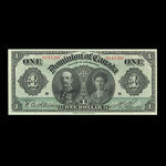 Canada, Dominion of Canada, 1 dollar <br /> January 3, 1911