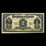 Canada, Dominion of Canada, 2 dollars <br /> January 2, 1914
