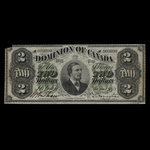 Canada, Dominion of Canada, 2 dollars <br /> June 1, 1878