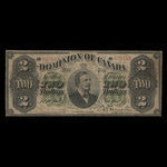 Canada, Dominion of Canada, 2 dollars <br /> June 1, 1878