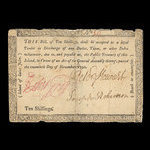 Canada, Government of Prince Edward Island, 10 shillings <br /> November 20, 1790