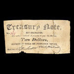 Canada, Province of Nova Scotia, 2 dollars <br /> September 5, 1820