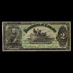 Canada, Dominion of Canada, 2 dollars <br /> July 2, 1897