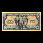 Trinidad, Canadian Bank of Commerce, 5 dollars <br /> July 1, 1939