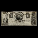 Canada, Cuvillier & Sons, 1 dollar <br /> 1838