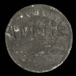 Canada, Lauzon Ferry, 4 pence <br /> 1821