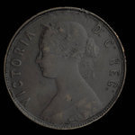 Canada, Victoria, 1 cent : 1896