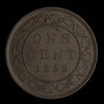 Canada, Victoria, 1 cent <br /> 1858