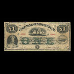 Canada, Union Bank of Newfoundland, 1 pound <br /> 1867