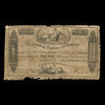 Canada, Charlotte County Bank, 5 shillings <br /> August 26, 1856