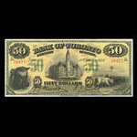 Canada, Bank of Toronto (The), 50 dollars <br /> October 1, 1929