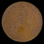 France, Louis XV, no denomination <br /> 1755