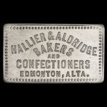 Canada, Hallier & Aldridge, 1 loaf, bread <br /> 1923