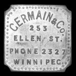 Canada, Germain & Company, 2 loaves, bread <br /> 1915