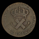 France, Louis XV, 9 deniers : 1722