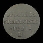 France, Louis XV, 9 deniers <br /> 1721