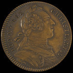 France, Louis XV, no denomination <br /> 1751