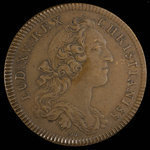 France, Louis XV, no denomination <br /> 1754