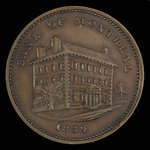Canada, Bank of Montreal, 1/2 penny <br /> 1839