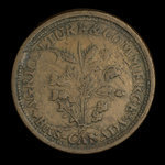 United States of America, T.D. Seaman, 1 cent <br /> 1838