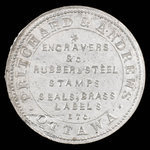 Canada, Pritchard & Andrews, no denomination <br /> 1895