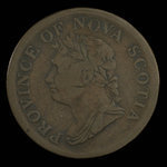 Canada, Province of Nova Scotia, 1 penny <br /> 1832