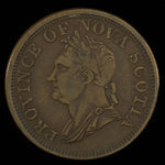 Canada, Province of Nova Scotia, 1 penny <br /> 1832