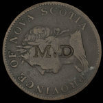 Canada, Province of Nova Scotia, 1/2 penny <br /> 1832