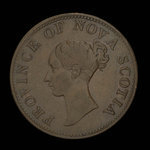 Canada, Province of Nova Scotia, 1/2 penny <br /> 1840