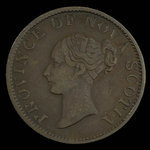 Canada, Province of Nova Scotia, 1/2 penny <br /> 1843