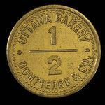 Canada, Ottawa Bakery, 1/2 loaf, bread <br /> 1891