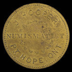 Canada, J. Hooper, no denomination <br /> 1895