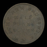 Canada, unknown, 1/2 penny <br /> 1835