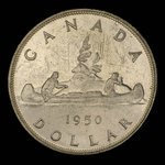 Canada, George VI, 1 dollar <br /> 1950