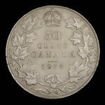 Canada, George V, 50 cents <br /> 1914