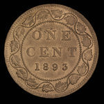 Canada, Victoria, 1 cent <br /> 1893