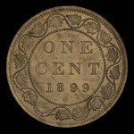 Canada, Victoria, 1 cent : 1899
