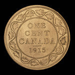 Canada, George V, 1 cent <br /> 1915