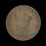 Canada, unknown, 1/2 penny <br /> 1813