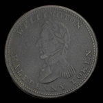 Canada, unknown, 1/2 penny <br /> 1814