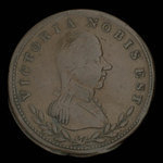 Canada, unknown, 1/2 penny <br /> 1813