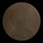 Canada, unknown, 1/2 penny <br /> 1838