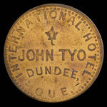 Canada, John Tyo, 5 cents <br /> 1895