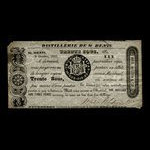 Canada, Wfd. Nelson & Co., 30 sous <br /> October 9, 1837