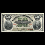 Canada, Banque d'Hochelaga, 50 piastres <br /> March 1, 1907