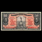 Canada, Banque d'Hochelaga, 50 dollars <br /> January 2, 1920
