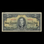 Canada, Provincial Bank of Canada, 5 dollars <br /> September 1, 1936