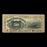 Canada, Royal Bank of Canada, 50 dollars <br /> January 2, 1901